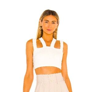 Michael Costello Revolve Emmaline Crop Top and Skirt Set